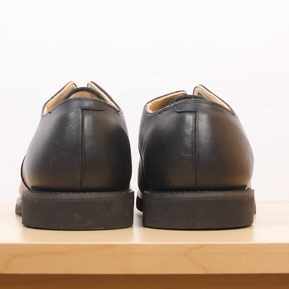 Canada West Men's Shoes Cap-Toe Oxford 12E Black Leather NWOB Vibram - Picture 3 of 7